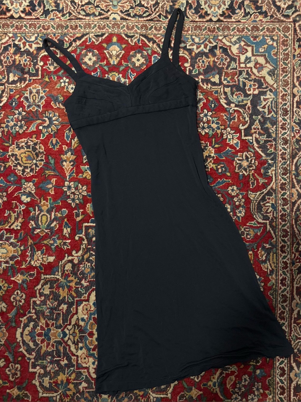 Vintage Navy Celine Midi Dress